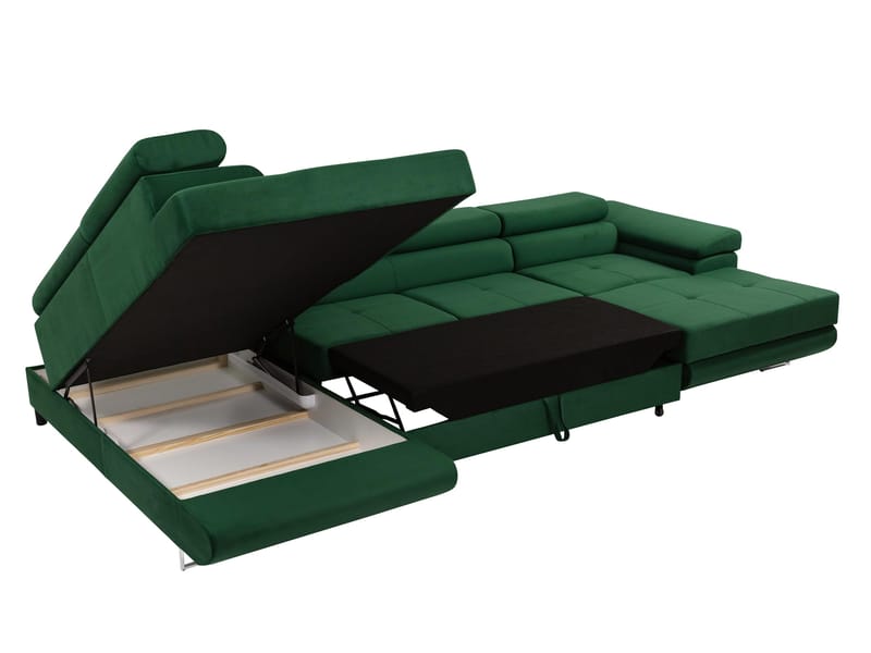 Gabina 5-sits U-formad bäddsoffa med divan och schäslong - Lumo 40 - Möbler - Soffa - Bäddsoffa - Hörnbäddsoffa