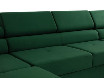 Gabina 5-sits U-formad bäddsoffa med divan och schäslong - Lumo 55 - Möbler - Soffa - Bäddsoffa - Hörnbäddsoffa