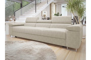 Gabina Bäddsoffa 3-sits i Manchester - Beige - Möbler - Soffa - Bäddsoffa - 3 sits bäddsoffa