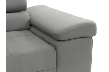Gabina Bäddsoffa 3-sits i Manchester - Ljusgrå - Möbler - Soffa - Bäddsoffa - 3 sits bäddsoffa