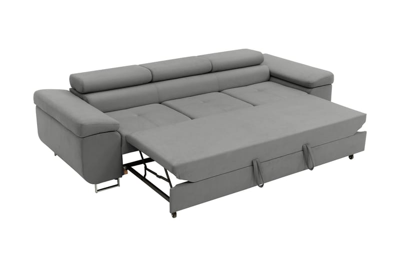 Gabina Bäddsoffa 3-sits i Manchester - Svart - Möbler - Soffa - Bäddsoffa - 3 sits bäddsoffa