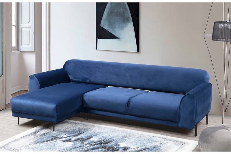 Gajanejos Divanbäddsoffa - Blå - Möbler - Soffa - Bäddsoffa - Bäddsoffa divan