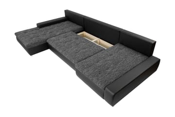 Gamal Bäddsoffa Dubbeldivan 4-sits - Vit - Möbler - Soffa - Bäddsoffa - U bäddsoffa