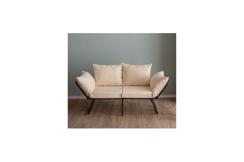 Giancarlo Bäddsoffa 2-sits - Cream - Möbler - Soffa - Bäddsoffa - 2 sits bäddsoffa