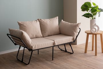 Giancarlo Bäddsoffa 2-sits - Cream - Möbler - Soffa - Bäddsoffa - 2 sits bäddsoffa