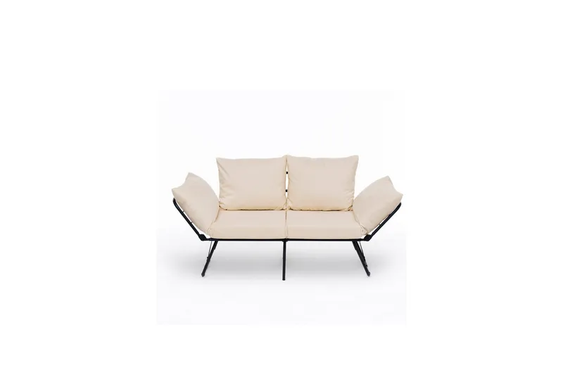 Giancarlo Bäddsoffa 2-sits - Cream - Möbler - Soffa - Bäddsoffa - 2 sits bäddsoffa