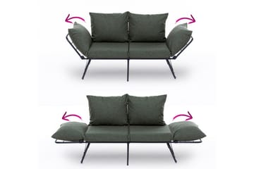 Giancarlo Bäddsoffa 2-sits - Grön - Möbler - Soffa - Bäddsoffa - 2 sits bäddsoffa