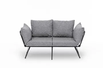 Giancarlo Bäddsoffa 2-sits - Ljusgrå - Möbler - Soffa - Bäddsoffa - 2 sits bäddsoffa
