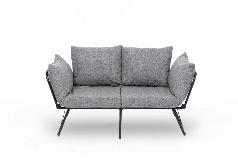 Giancarlo Bäddsoffa 2-sits - Ljusgrå - Möbler - Soffa - Bäddsoffa - 2 sits bäddsoffa