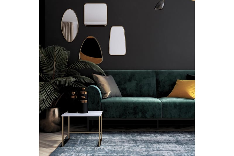 Gonxhe Bäddsoffa - Grön - Möbler - Soffa - Bäddsoffa - Bäddsoffa längsbäddad