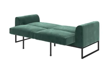 Gonxhe Bäddsoffa - Grön - Möbler - Soffa - Bäddsoffa - Bäddsoffa längsbäddad
