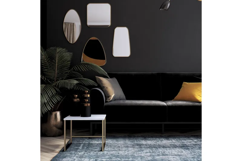 Gonxhe Bäddsoffa - Svart - Möbler - Soffa - Bäddsoffa - Bäddsoffa längsbäddad
