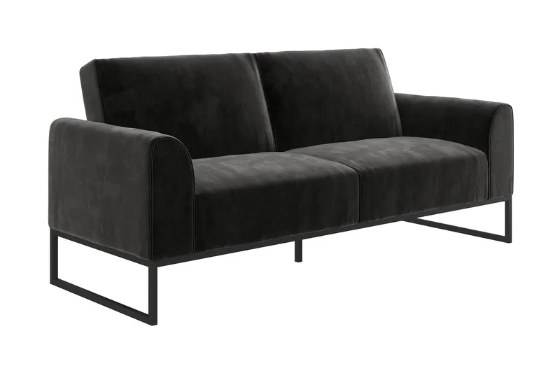 Gonxhe Bäddsoffa - Svart - Möbler - Soffa - Bäddsoffa - Bäddsoffa längsbäddad