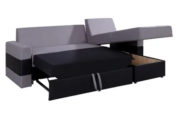 Gordia Divanbäddsoffa 234x82x156 cm - Beige - Möbler - Soffa - Skinnsoffa