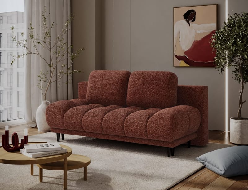 Guavio 2-sits Bubblig Bäddsoffa med förvaring - Jaffray 30 - Möbler - Soffa - Bäddsoffa - 2 sits bäddsoffa