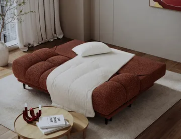 Guavio 2-sits Bubblig Bäddsoffa med förvaring - Jaffray 30 - Möbler - Soffa - Bäddsoffa - 2 sits bäddsoffa