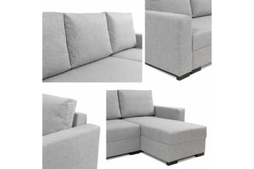 3-sits Hörnbäddsoffa Denegal - Cream - Möbler - Soffa - Bäddsoffa - Hörnbäddsoffa