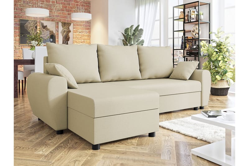 3-sits Hörnbäddsoffa Fionara - Möbler - Soffa - Bäddsoffa - Bäddsoffa divan