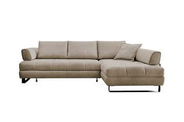 3-sits Hörnbäddsoffa Graystone - Cream - Möbler - Soffa - Bäddsoffa - Hörnbäddsoffa