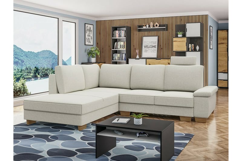 3-sits Hörnbäddsoffa Graystone - Möbler - Soffa - Bäddsoffa - Hörnbäddsoffa