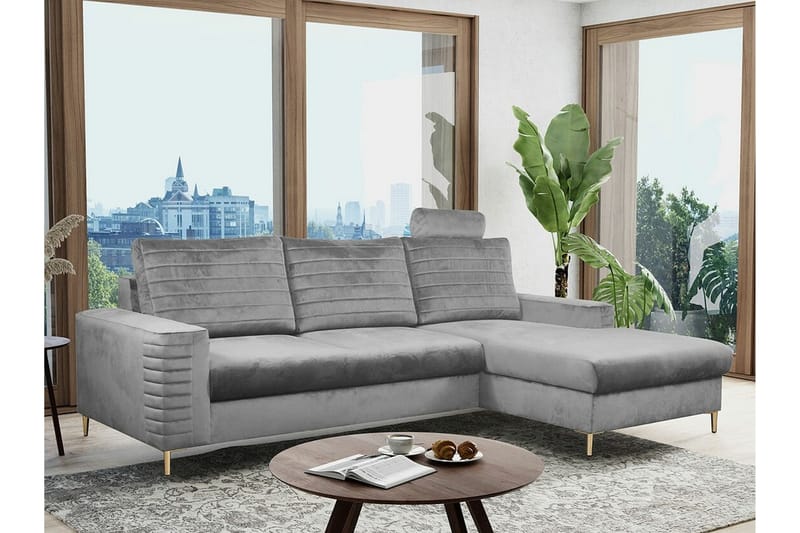 3-sits Hörnbäddsoffa Kintore - Möbler - Soffa - Bäddsoffa - Bäddsoffa divan