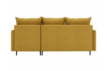 3-sits Hörnbäddsoffa Knocklong - Grön - Möbler - Soffa - Bäddsoffa - Bäddsoffa divan