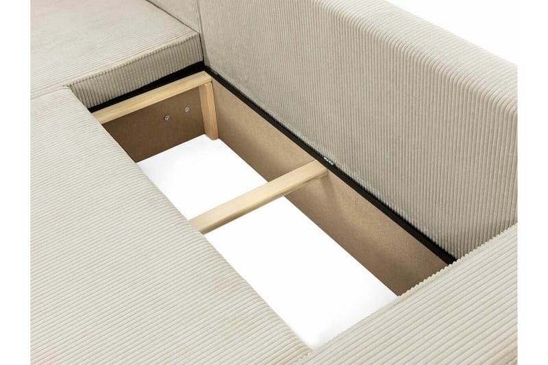3-sits Hörnbäddsoffa Magston - Blå - Möbler - Soffa - Bäddsoffa - Bäddsoffa längsbäddad