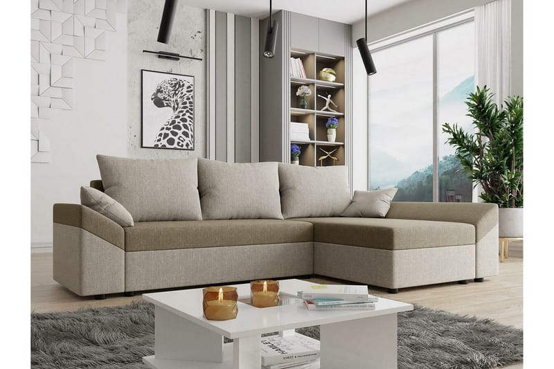 3-sits Hörnbäddsoffa Midfeld - Möbler - Soffa - Bäddsoffa - Hörnbäddsoffa