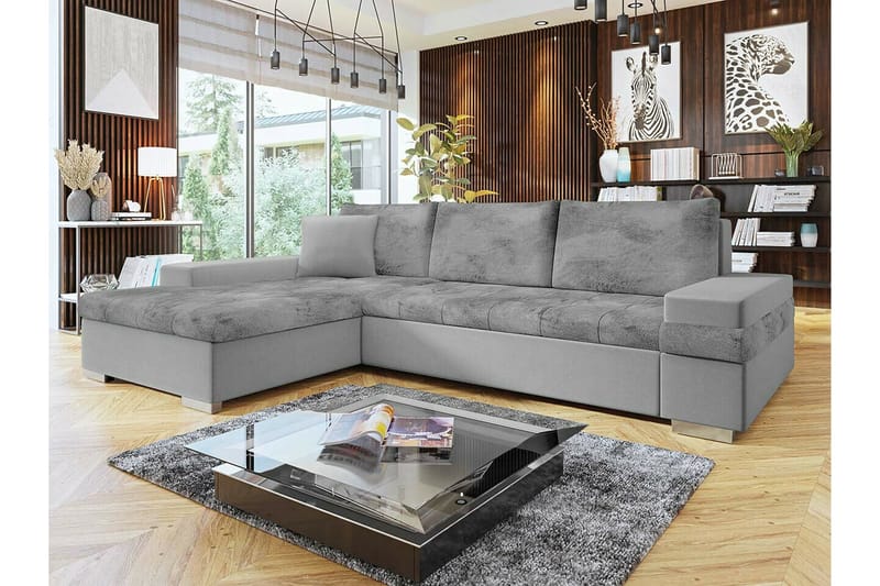 3-sits Hörnbäddsoffa Naoma - Möbler - Soffa - Bäddsoffa - Bäddsoffa divan