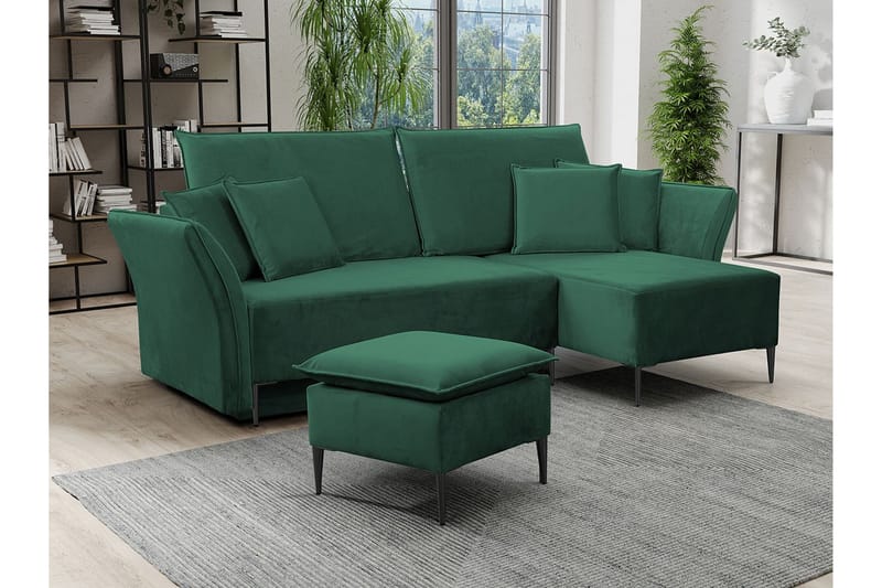 3-sits Hörnbäddsoffa Staffin - Möbler - Soffa - Bäddsoffa - Hörnbäddsoffa