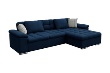 3-sits Hörnbäddsoffa Stenaljung - Blå - Möbler - Soffa - Bäddsoffa - Hörnbäddsoffa
