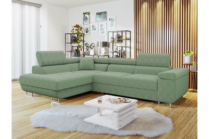 4-sits Hörnbäddsoffa Kintore - Möbler - Soffa - Bäddsoffa - Bäddsoffa längsbäddad
