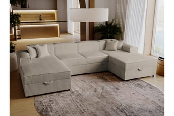 4-sits Hörnbäddsoffa Knocklong - Möbler - Soffa - Bäddsoffa - Hörnbäddsoffa