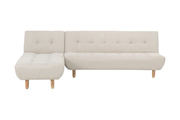 4-sits Hörnbäddsoffa Strauman - Vit - Möbler - Soffa - Bäddsoffa - Hörnbäddsoffa