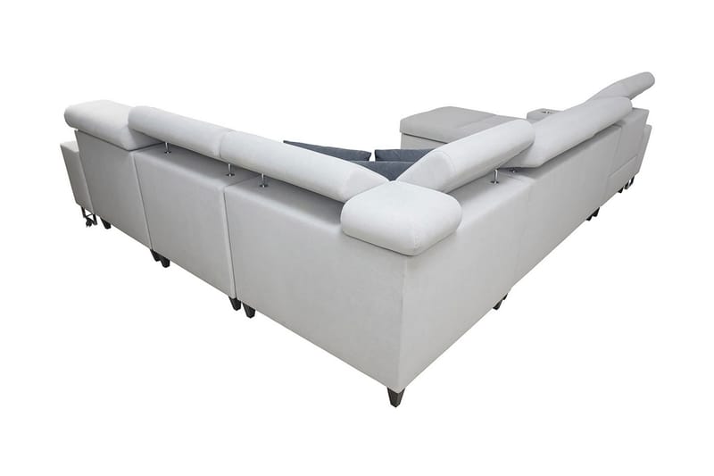4-sits Hörnbäddsoffa Torretta Vänster - Ljusgrå - Möbler - Soffa - Bäddsoffa - Hörnbäddsoffa
