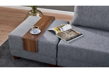 Algeria Hörnbäddsoffa Höger - Grå - Möbler - Soffa - Bäddsoffa - Hörnbäddsoffa