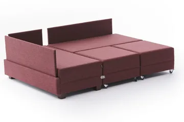 Algeria Hörnbäddsoffa Vänster - Röd - Möbler - Soffa - Bäddsoffa - Hörnbäddsoffa