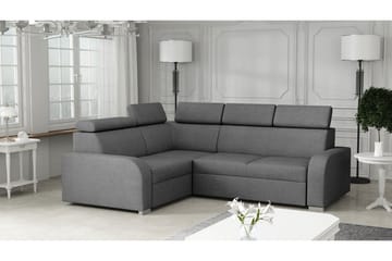 Bäddhörnsoffa Dung Vändbar - Grå - Möbler - Soffa - Bäddsoffa - Hörnbäddsoffa