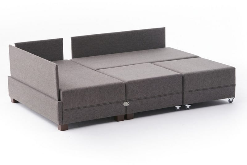 Bäddsoffa Bulgaria - Brun - Möbler - Soffa - Bäddsoffa - Hörnbäddsoffa