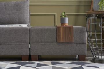 Bäddsoffa Bulgaria - Brun - Möbler - Soffa - Bäddsoffa - Hörnbäddsoffa