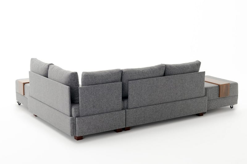 Bäddsoffa Bulgaria - Grå - Möbler - Soffa - Bäddsoffa - Hörnbäddsoffa