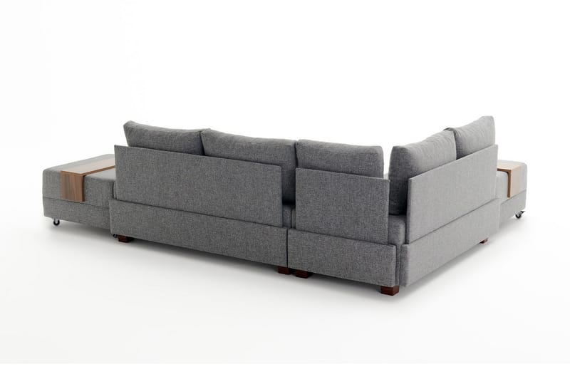 Bäddsoffa Bulgaria - Grå - Möbler - Soffa - Bäddsoffa - Hörnbäddsoffa