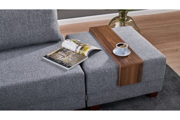 Bäddsoffa Bulgaria - Grå - Möbler - Soffa - Bäddsoffa - Hörnbäddsoffa