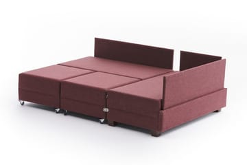 Bäddsoffa Bulgaria - Röd - Möbler - Soffa - Bäddsoffa - Hörnbäddsoffa