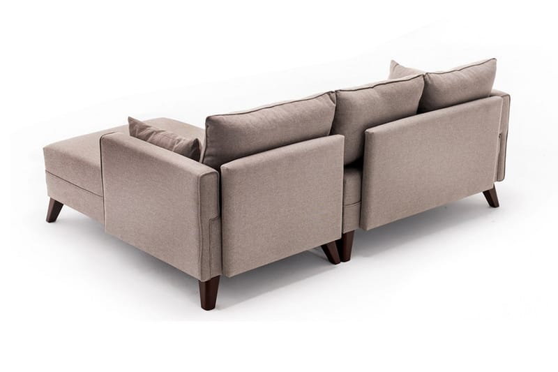 Bäddsoffa Burundi 2-sits - Beige - Möbler - Soffa - Divansoffa & schäslongsoffa - 4 sits soffa med divan