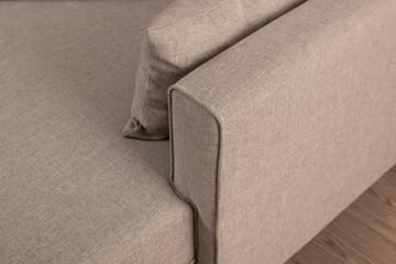 Bäddsoffa Burundi 2-sits - Beige - Möbler - Soffa - Divansoffa & schäslongsoffa - 4 sits soffa med divan