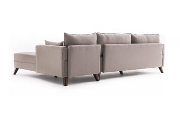 Bäddsoffa Burundi - Beige - Möbler - Soffa - Bäddsoffa - Hörnbäddsoffa