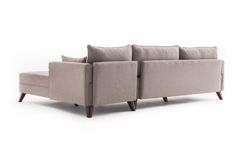 Bäddsoffa Burundi - Beige - Möbler - Soffa - Bäddsoffa - Hörnbäddsoffa