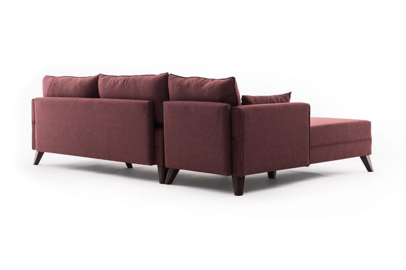 Bäddsoffa Burundi - Röd - Möbler - Soffa - Bäddsoffa - Hörnbäddsoffa