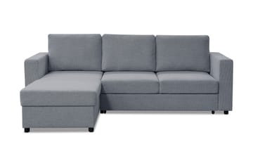 Bäddsoffa Melaina med Divan Vänster 3-sits